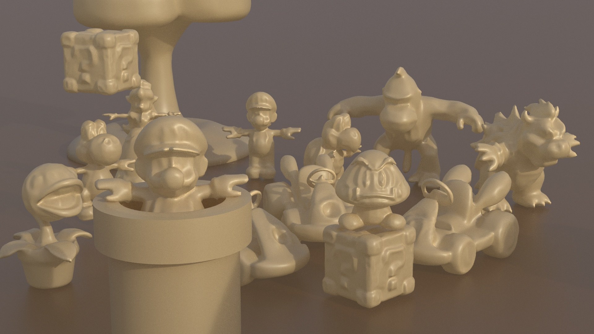 3D Mario Land Animation Set - TurboSquid 2217818