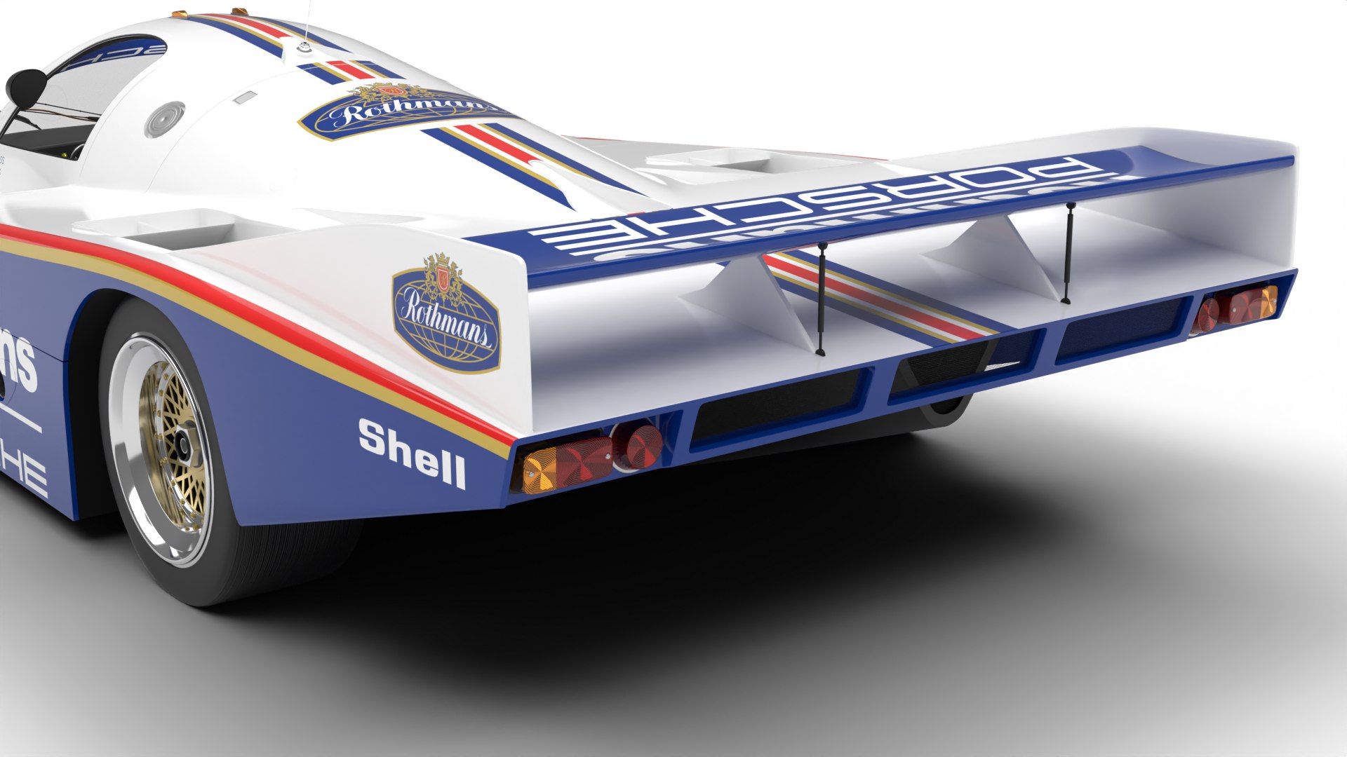 Porsche 956 Group C 1982 Rothmans Racing 3d Model Model - TurboSquid ...