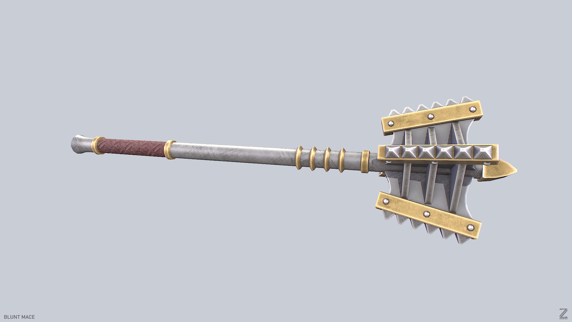 3D Blunt Mace TurboSquid 2231548