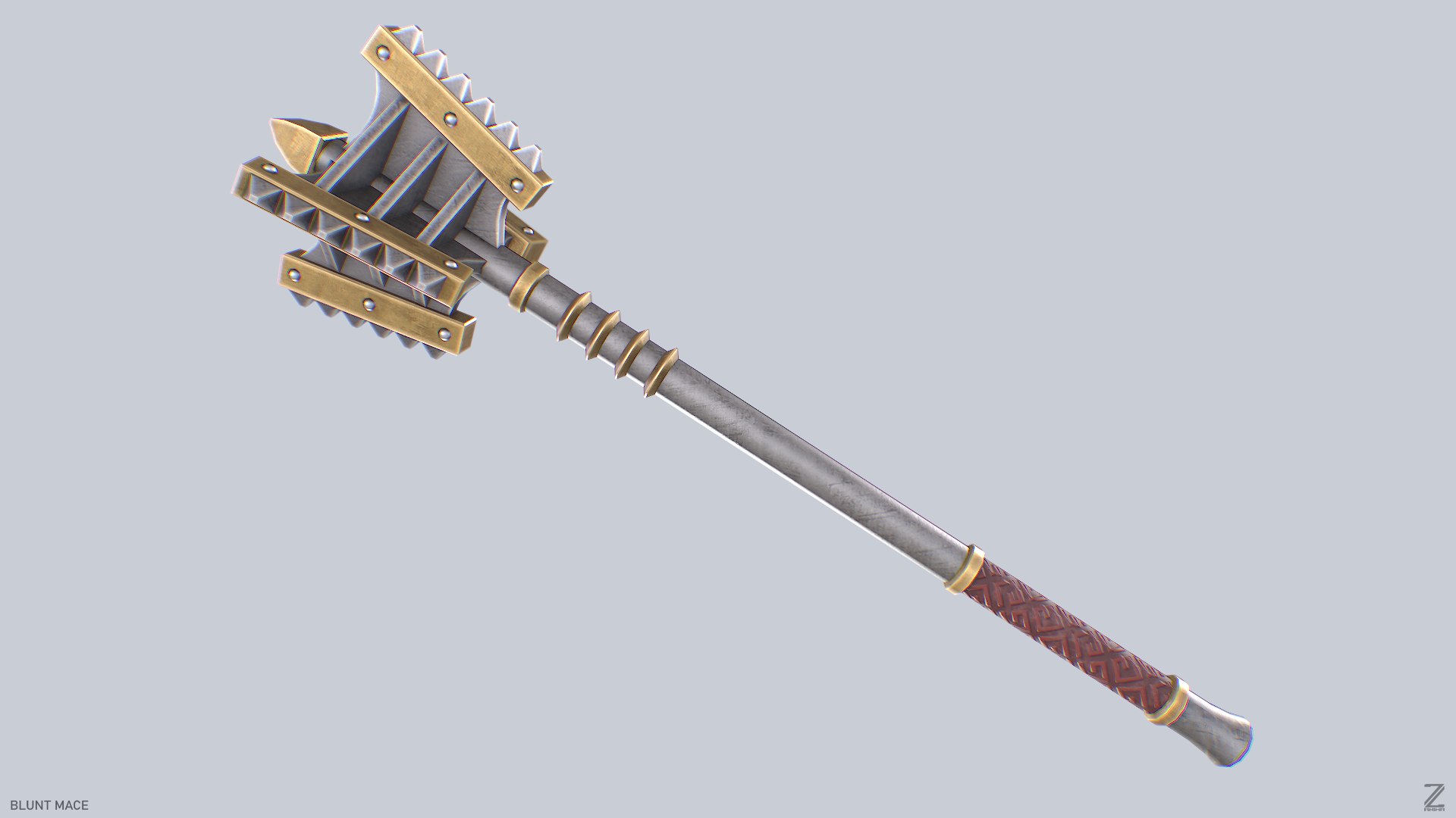 3D Blunt Mace TurboSquid 2231548