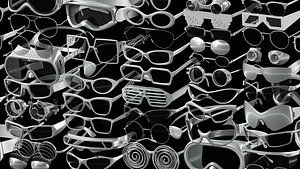 Eyeglasses Collection 3D model