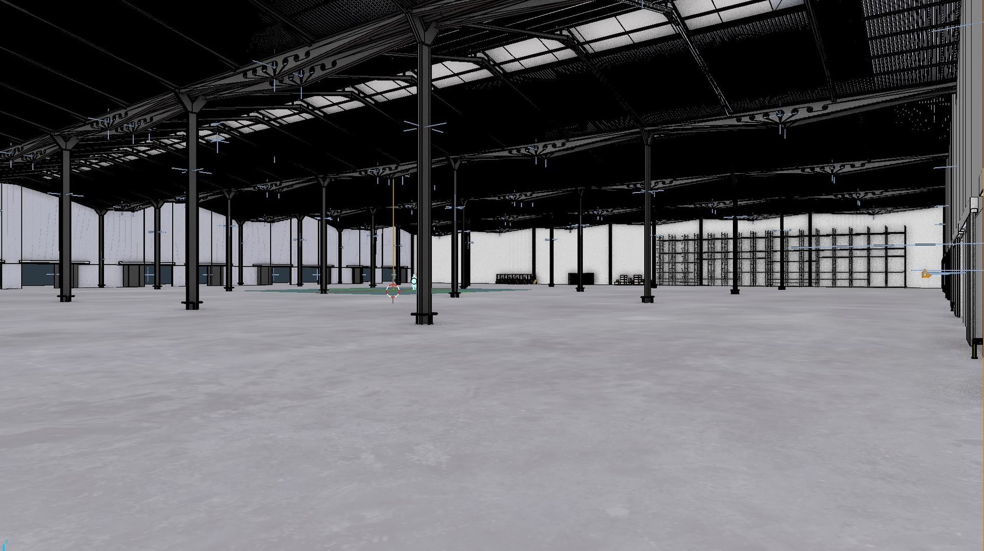 3D Hall Texturing Building - TurboSquid 1242785