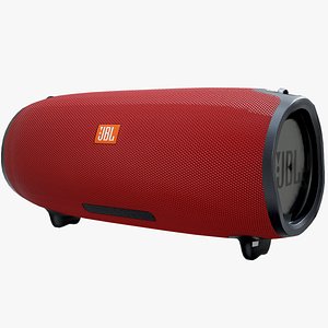 JBL Xtreme Bluetooth Portable Speaker Lowpoly PBR