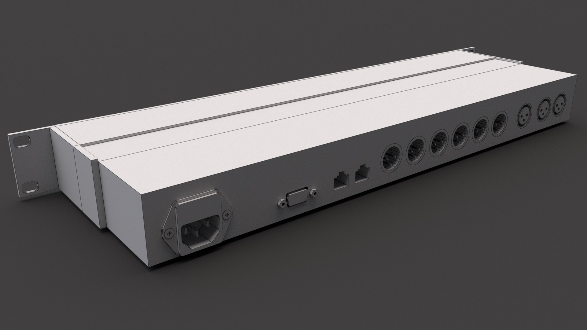 Behringer DCX2496 Audio Processor model https://p.turbosquid.com/ts-thumb/7z/6sTrX5/Dm/behringerdcx24968/jpg/1704892982/1920x1080/fit_q87/c09130fbd3aed470b8ab1bf9b908364d80191084/behringerdcx24968.jpg