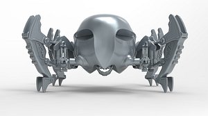 Crabdroid Robothelmets Series Sci Fi 3D print model