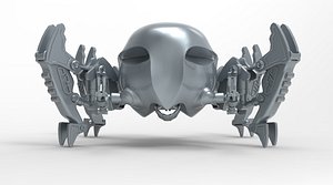 Crabdroid Robothelmets Series Sci Fi 3D print model