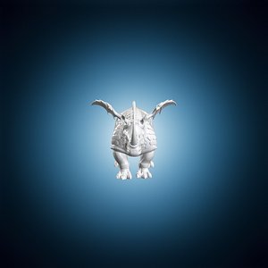 3D Dragon Rhino 3D Print Model