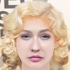 Christina Aguilera Head - No Hair - Low poly head for game 3D model
