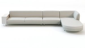 free 3ds model contemporary corner sofa