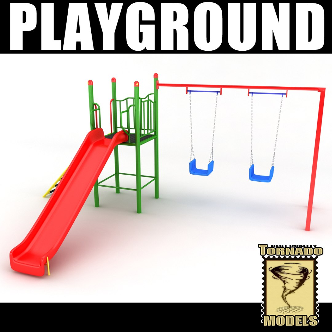 playground ground 3d model