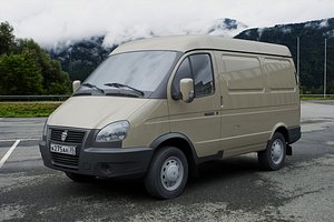 3D GAZ-2752 Sobol 2010 model