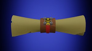Stylised Pirate Map