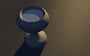 bird bath 3D