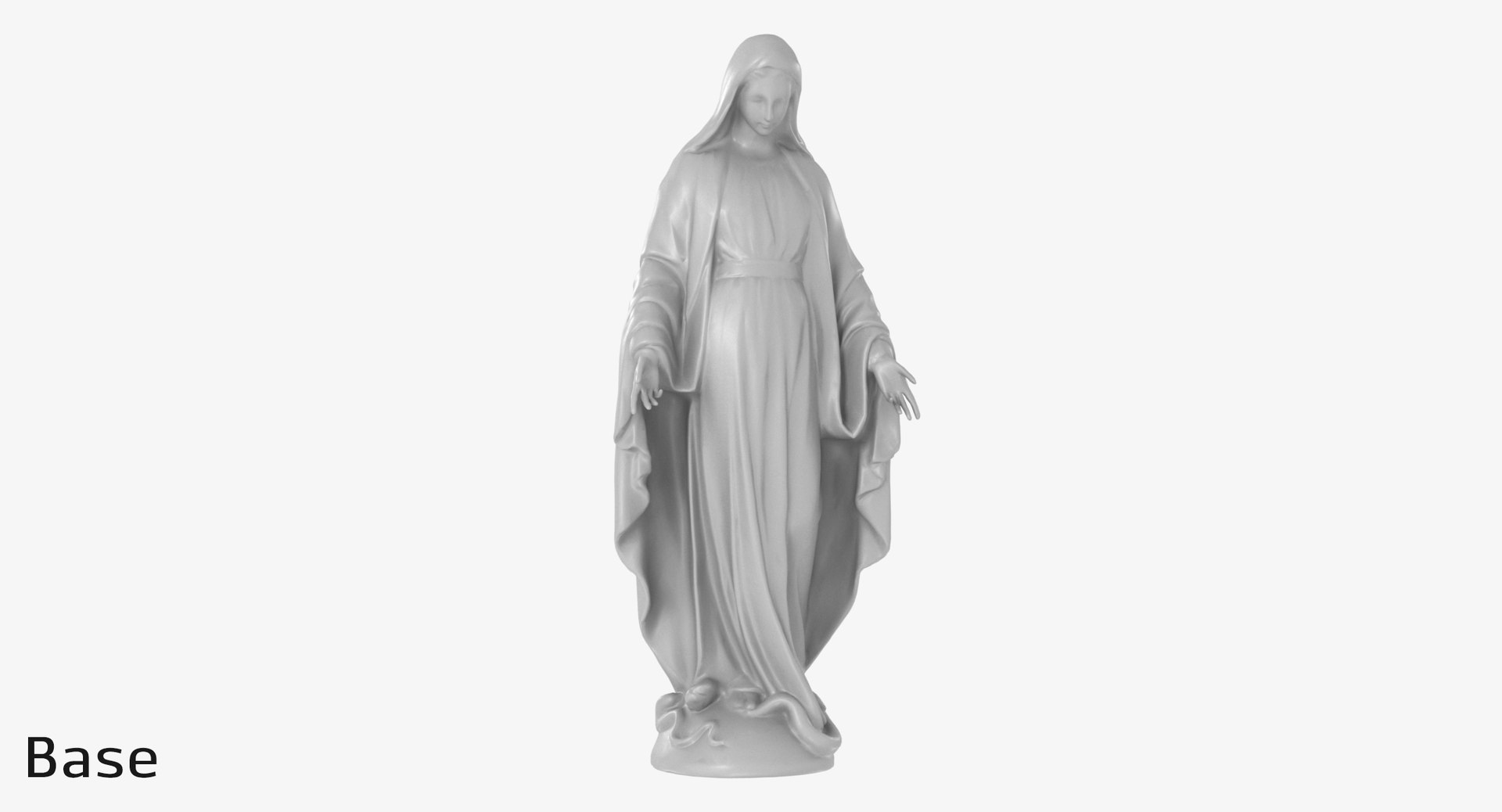 Virgin Mary 3D model https://p.turbosquid.com/ts-thumb/7z/WClDZQ/j8/32_base0001/jpg/1759050876/1920x1080/fit_q87/e63809bed95e7b883a8a85d1c63c3c4e107b185b/32_base0001.jpg