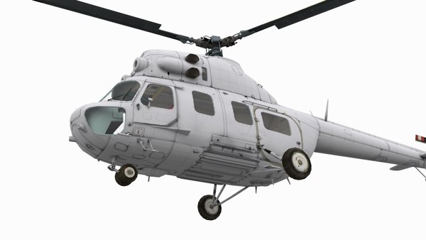 mil mi-2 3d obj