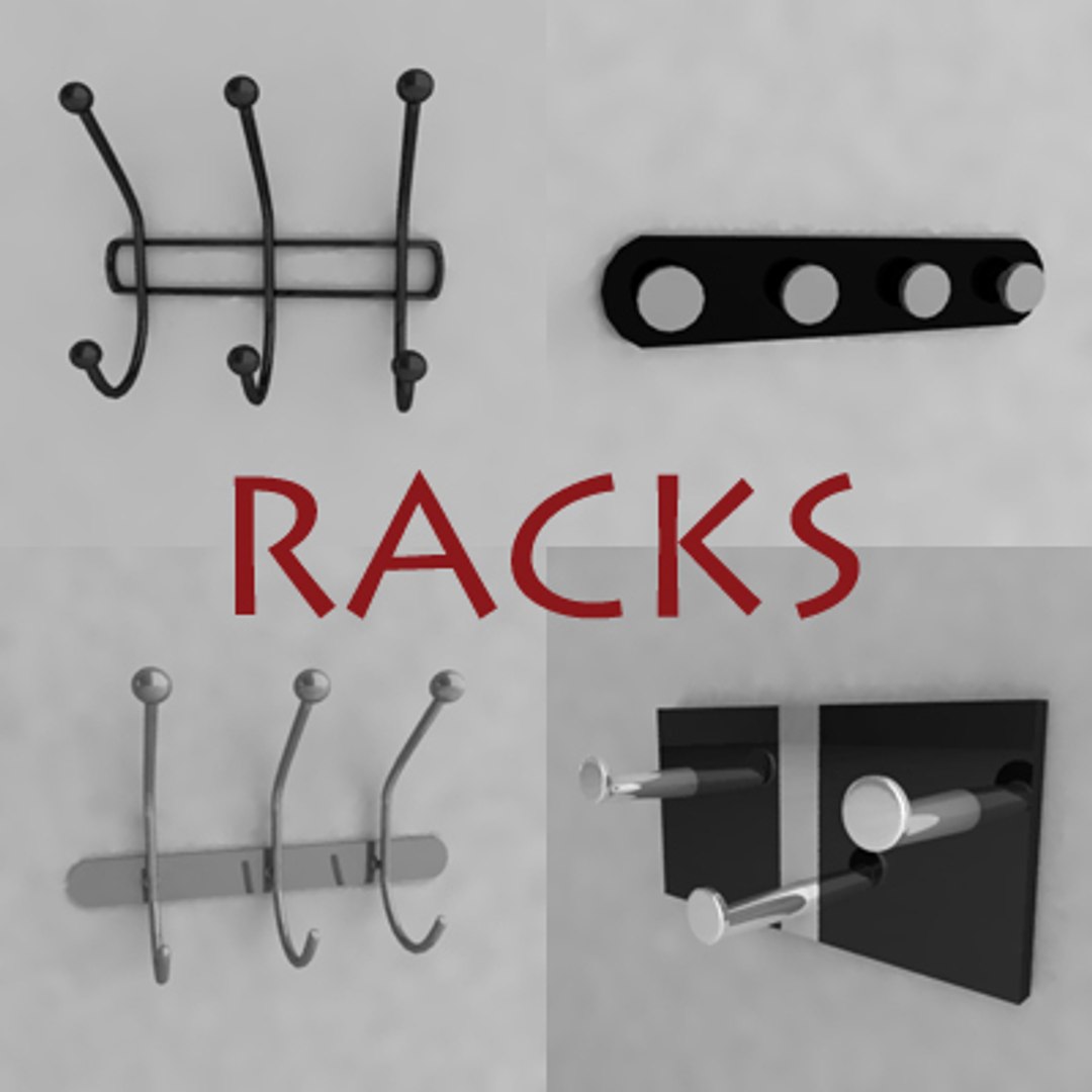 3d rack hanger model