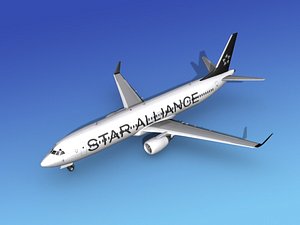 3dsmax 737-900er 737 airplane 737-900