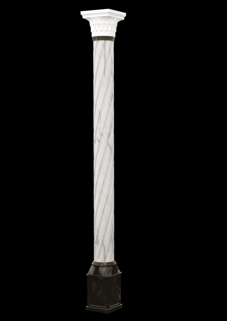 3D Model Column Architecture - TurboSquid 1638329