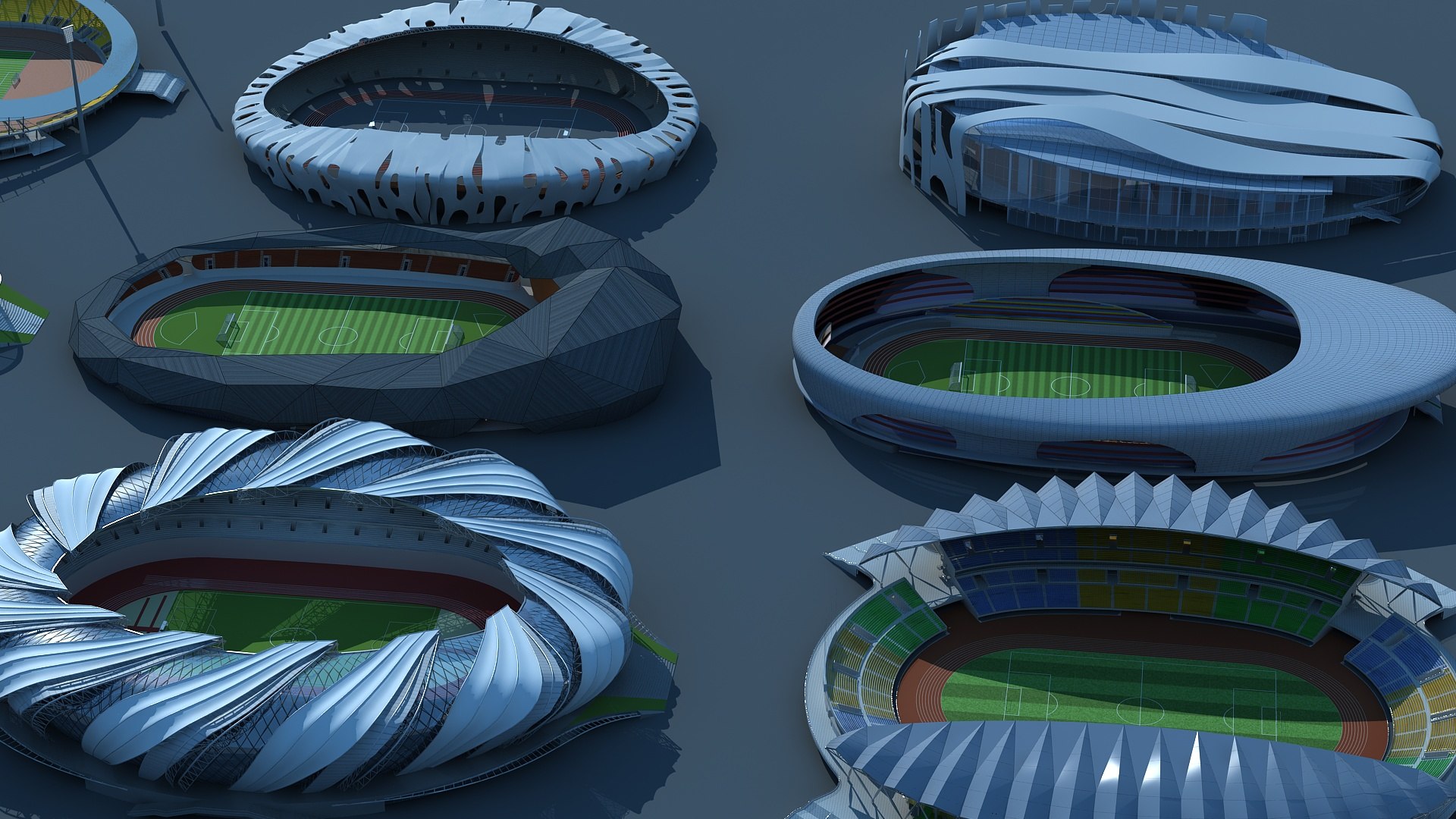 Stadium Model - TurboSquid 2113475
