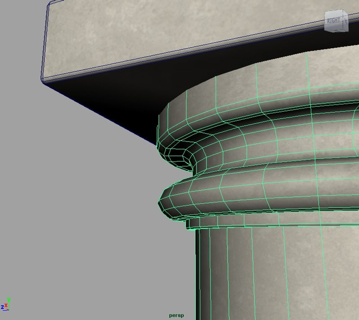 Free Roman Doric Column 3d Model