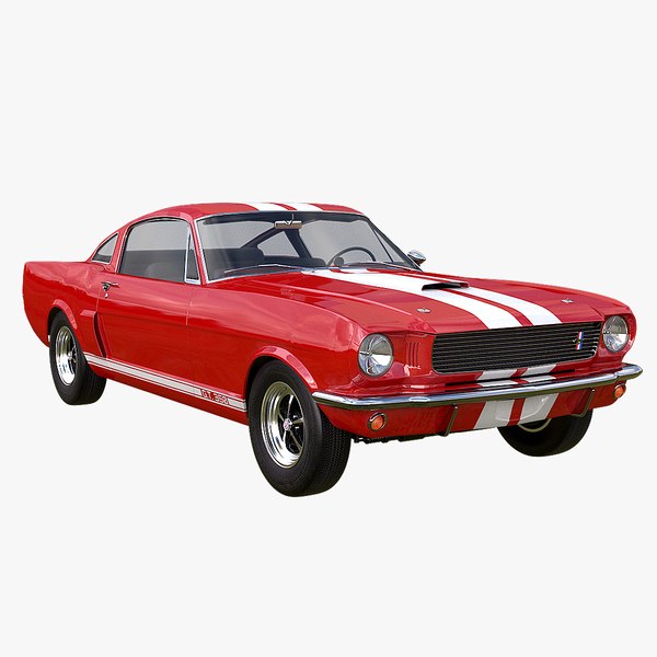 modelo 3d Shelby Mustang GT350 1966 - TurboSquid 2085184