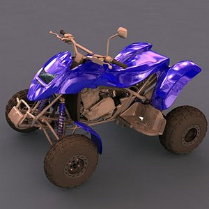 bombardier jeep car 3d model