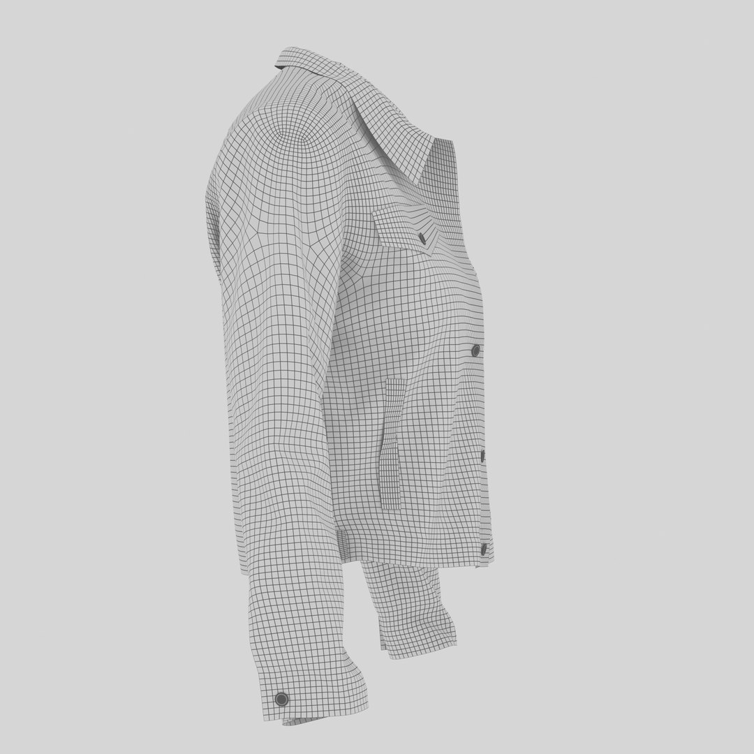 Women Blue Denim Jacket 16 k texture 3D - TurboSquid 2168666