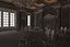 Classic Restaurant Interior Design White