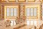 Classic Restaurant Interior Design White