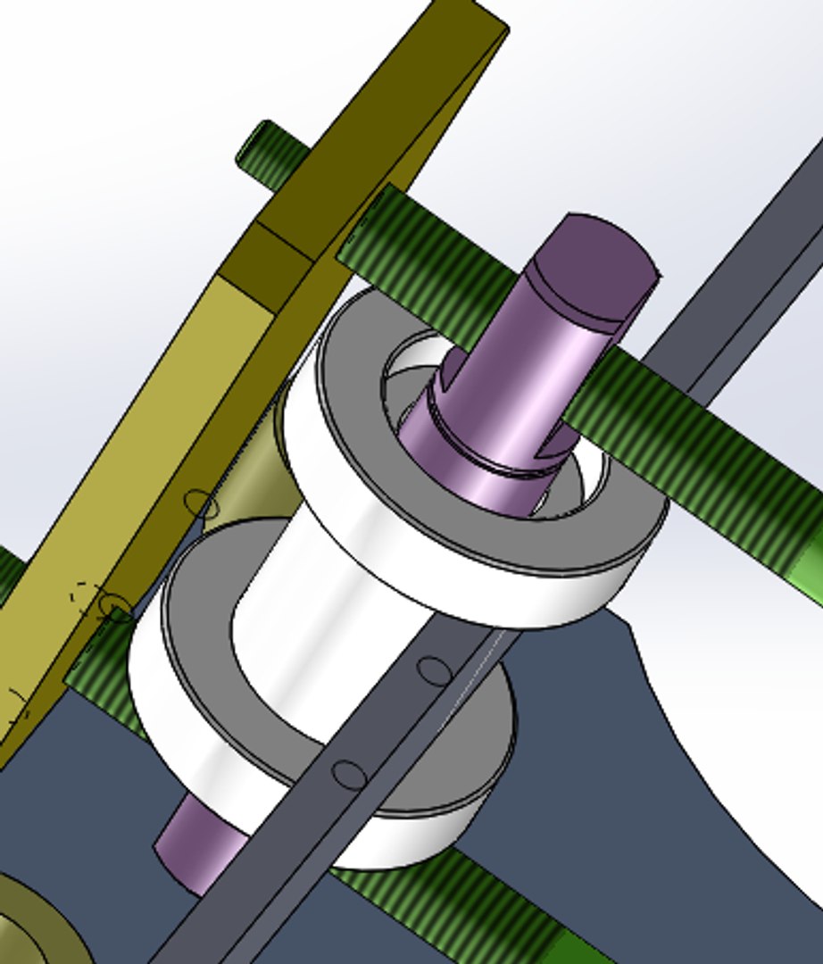 3D Belt Tightening Pulley Model - TurboSquid 1227215