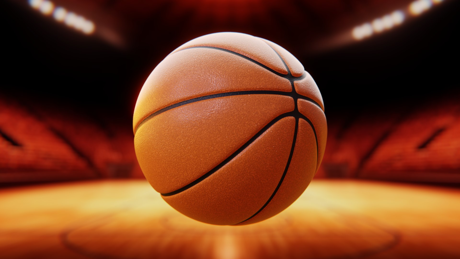 Basketball With Procedural Texture 3D Model - TurboSquid 2150300