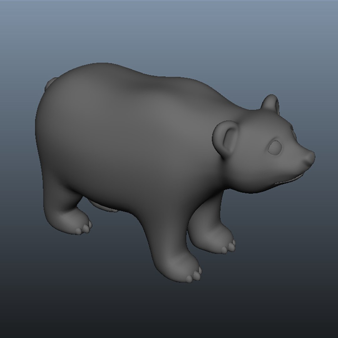 Bear Model - TurboSquid 1157711