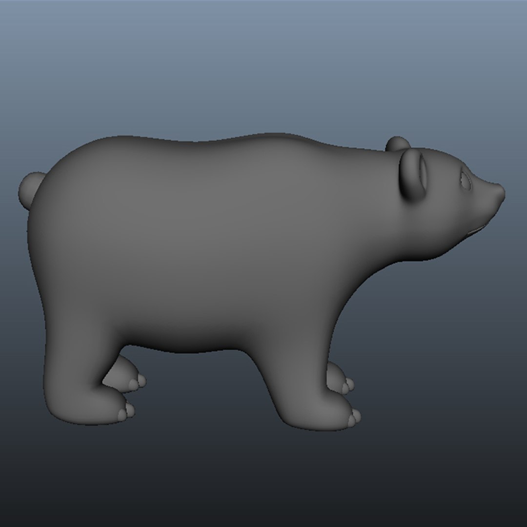 Bear Model - TurboSquid 1157711