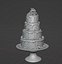 3D model Wedding Cake 3D Model