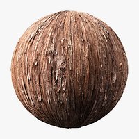 Eastern red cedar bark tiled PBR 16K