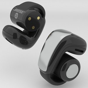 Bose ultra open earbuds Black 3D model
