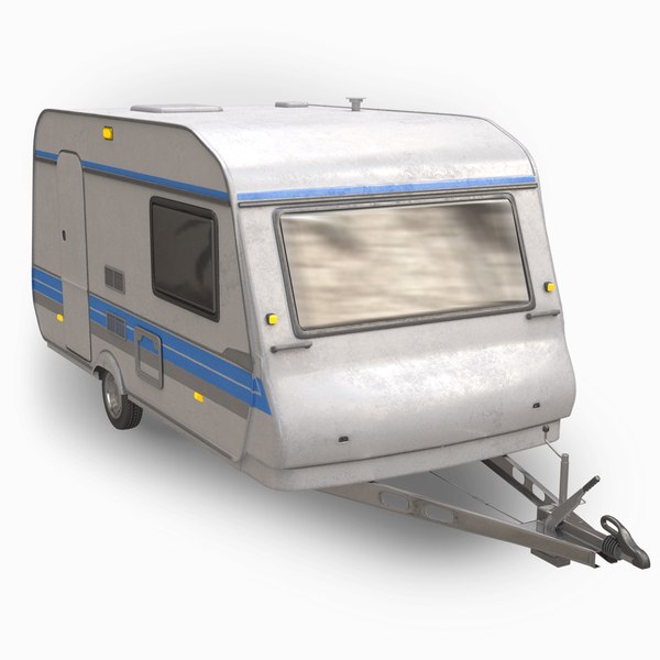 3D hobby camper model