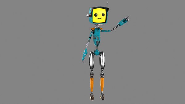 Telebot bot tele 3D model - TurboSquid 1689056