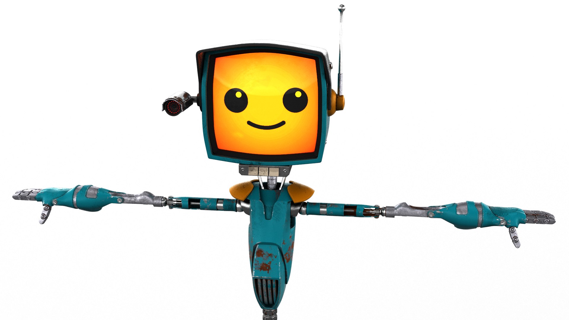 Telebot bot tele 3D model - TurboSquid 1689056
