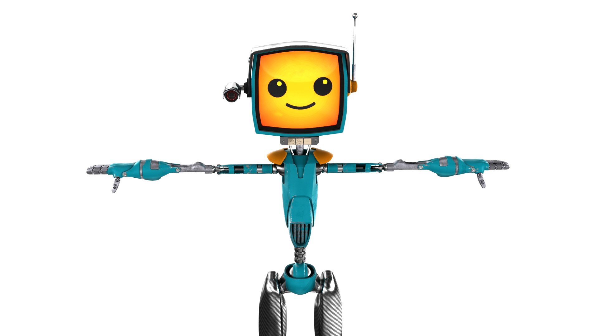 Telebot bot tele 3D model - TurboSquid 1689056