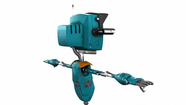 Telebot bot tele 3D model - TurboSquid 1689056