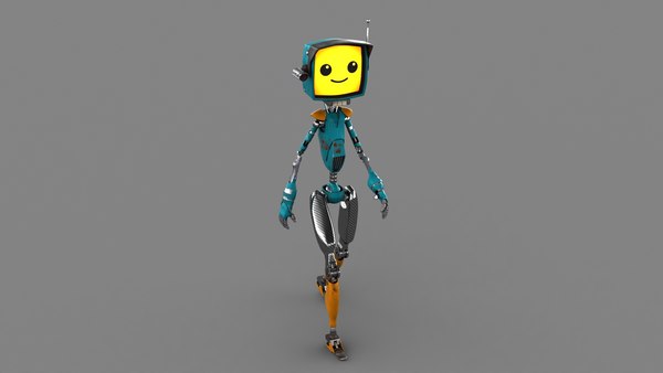 Telebot bot tele 3D model - TurboSquid 1689056