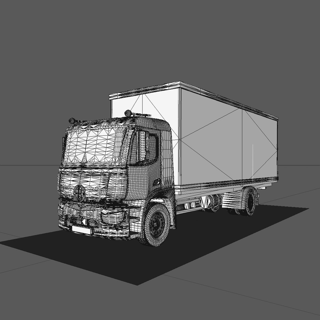 3D Generic 2 Yellow Lorry - TurboSquid 1304710