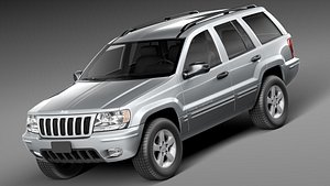 3d model car suv 1999 grand