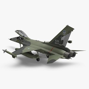 AIDC F-CK-1 Ching-Kuo Fighter Jet Green Rigged