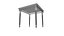 Square Side Table by Modenese Gastone