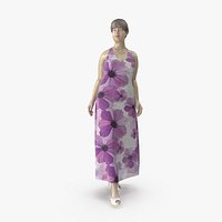 Plus Size Mannequin 01 Pose 012