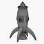3D rocket model