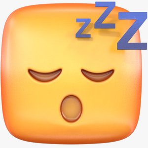 Smiley Face Emoji 11 3D model