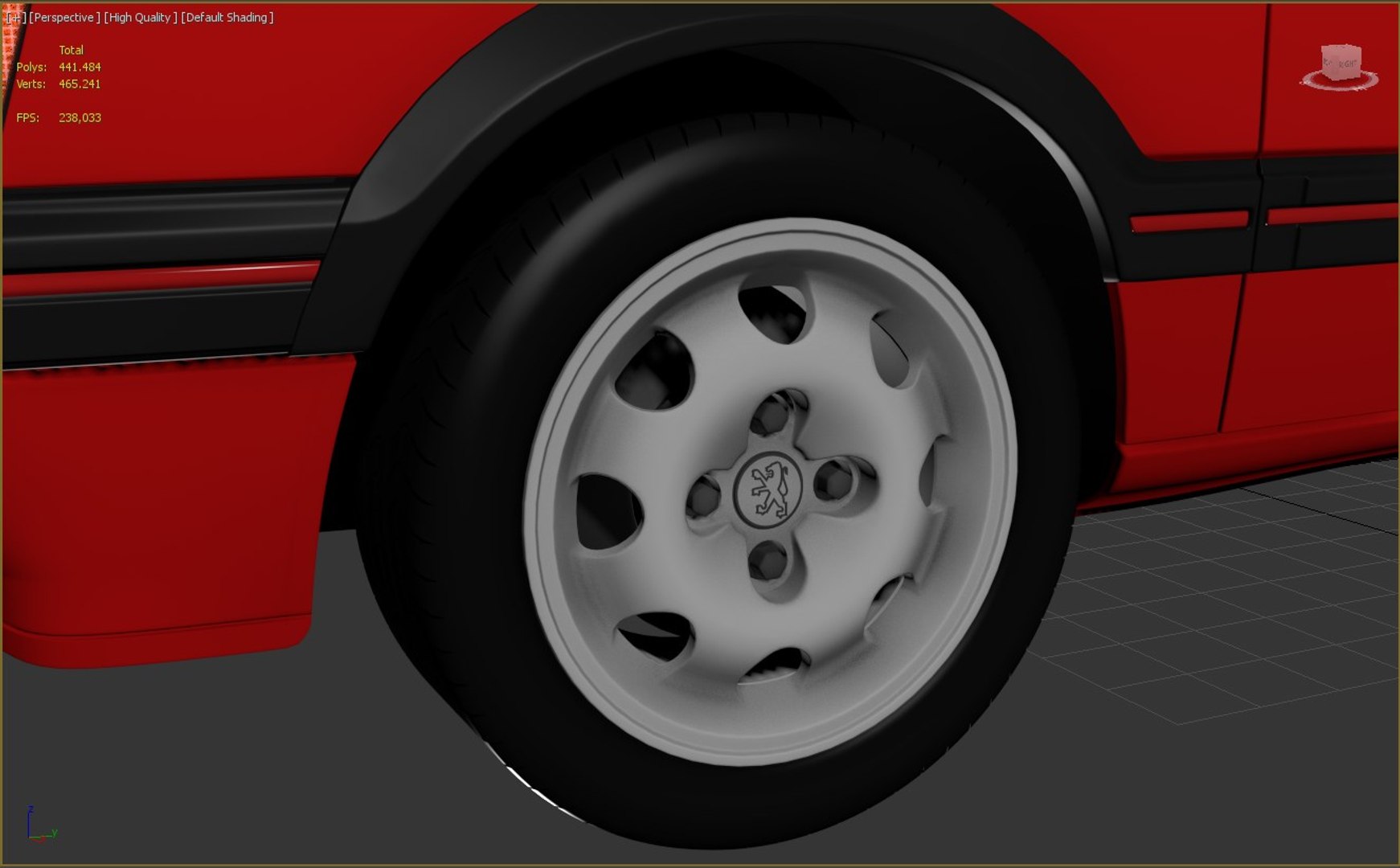 Peugeot 205 GTI 3D Model - TurboSquid 1971831